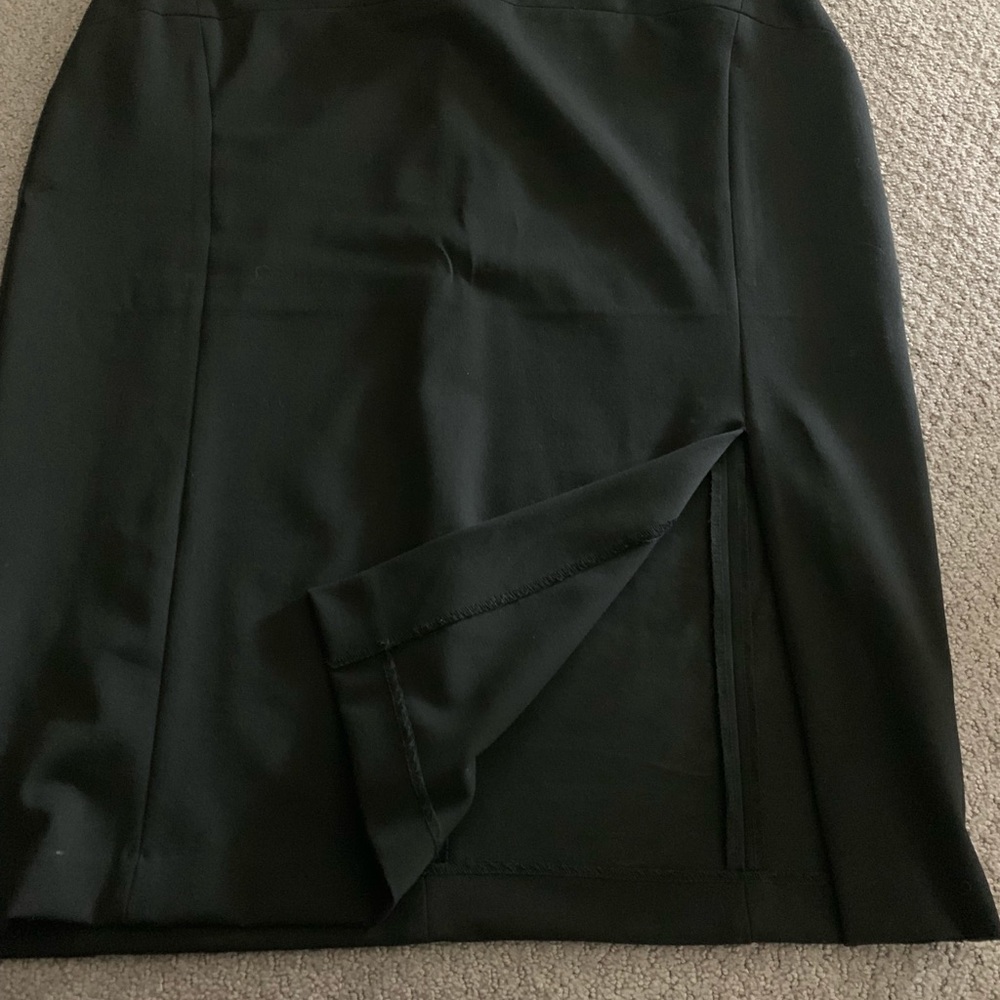 Black work skirt